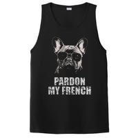 Pardon My French Bulldog Frenchie Lover PosiCharge Competitor Tank