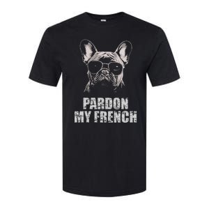 Pardon My French Bulldog Frenchie Lover Softstyle CVC T-Shirt