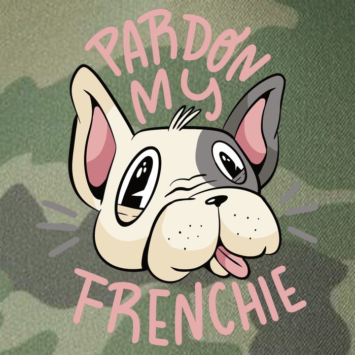 Pardon My Frenchie Bulldog Legacy Tie Dye Trucker Hat