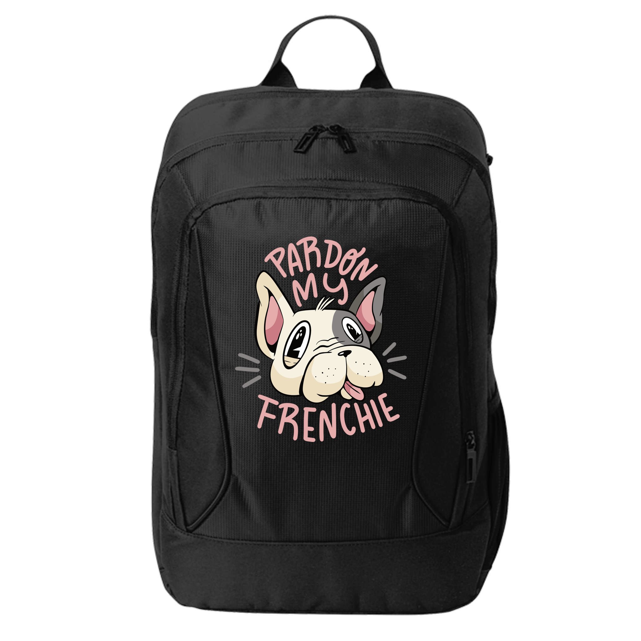 Pardon My Frenchie Bulldog City Backpack