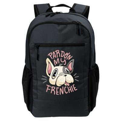 Pardon My Frenchie Bulldog Daily Commute Backpack