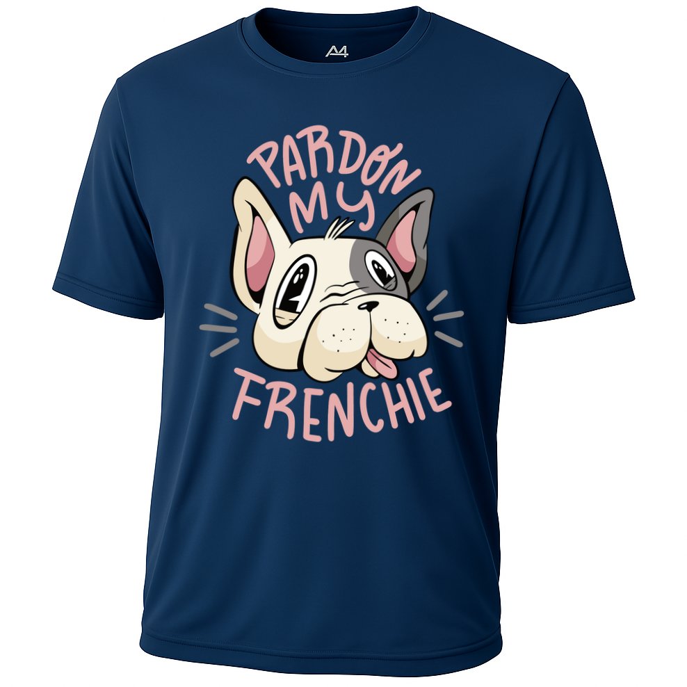Pardon My Frenchie Bulldog Performance Shirt