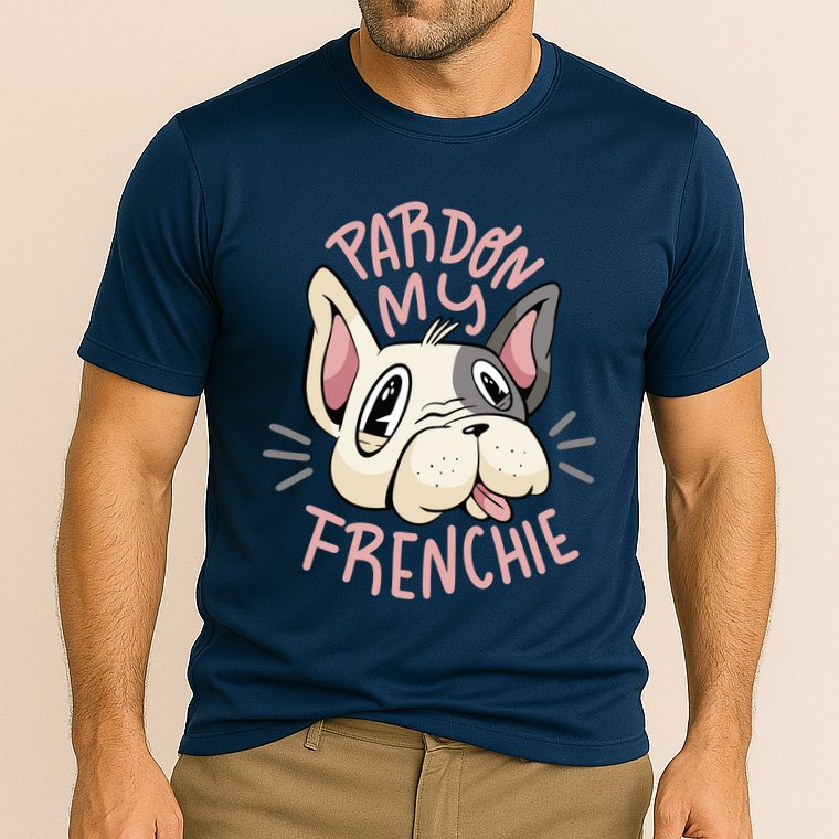 Pardon My Frenchie Bulldog Performance Shirt