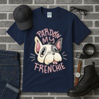 Pardon My Frenchie Bulldog Tall T-Shirt