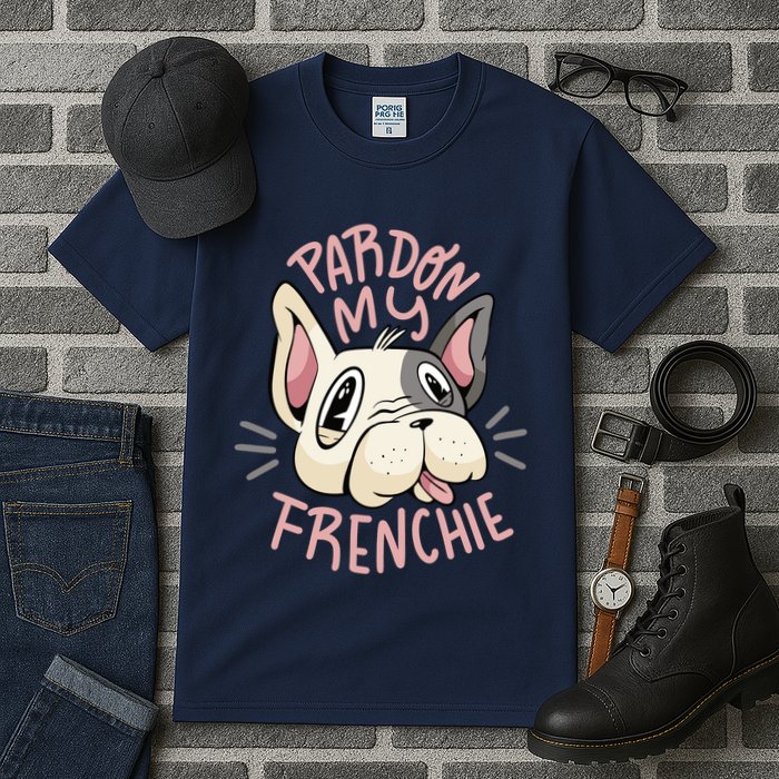 Pardon My Frenchie Bulldog Tall T-Shirt