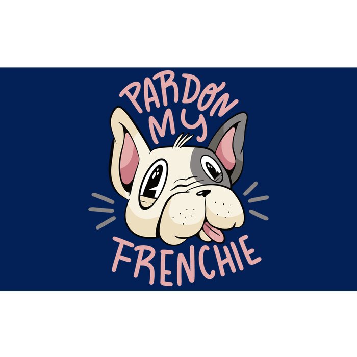 Pardon My Frenchie Bulldog Bumper Sticker