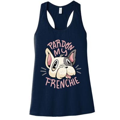 Pardon My Frenchie Bulldog Womens Tank Top