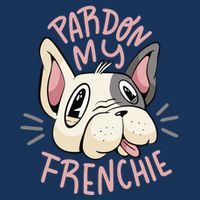 Pardon My Frenchie Bulldog Baby Bodysuit