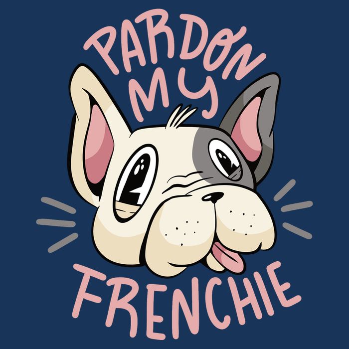 Pardon My Frenchie Bulldog Baby Bodysuit