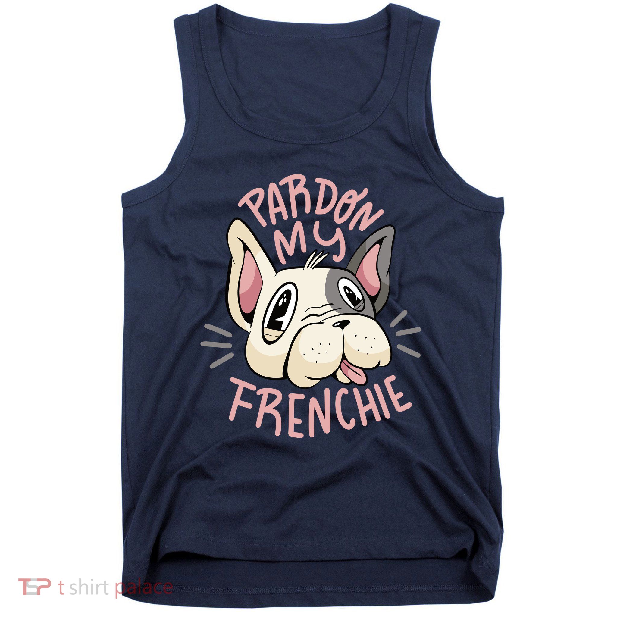 Pardon My Frenchie Bulldog Tank Top