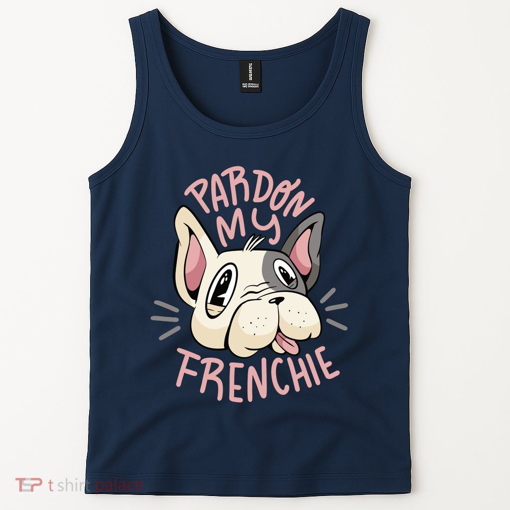 Pardon My Frenchie Bulldog Tank Top