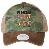 Pi Menu Funny Math Teacher Pi Day 3.14 Pie Legacy Tie Dye Trucker Hat