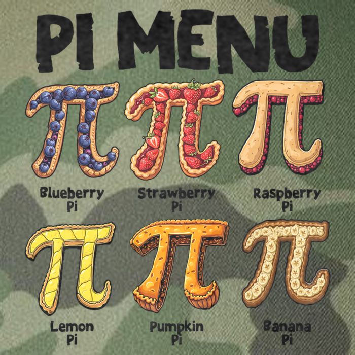 Pi Menu Funny Math Teacher Pi Day 3.14 Pie Legacy Tie Dye Trucker Hat