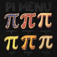 Pi Menu Funny Math Teacher Pi Day 3.14 Pie Ladies PosiCharge Tri-Blend Wicking Tank