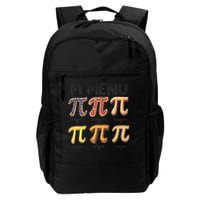 Pi Menu Funny Math Teacher Pi Day 3.14 Pie Daily Commute Backpack