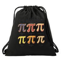 Pi Menu Funny Math Teacher Pi Day 3.14 Pie Drawstring Bag