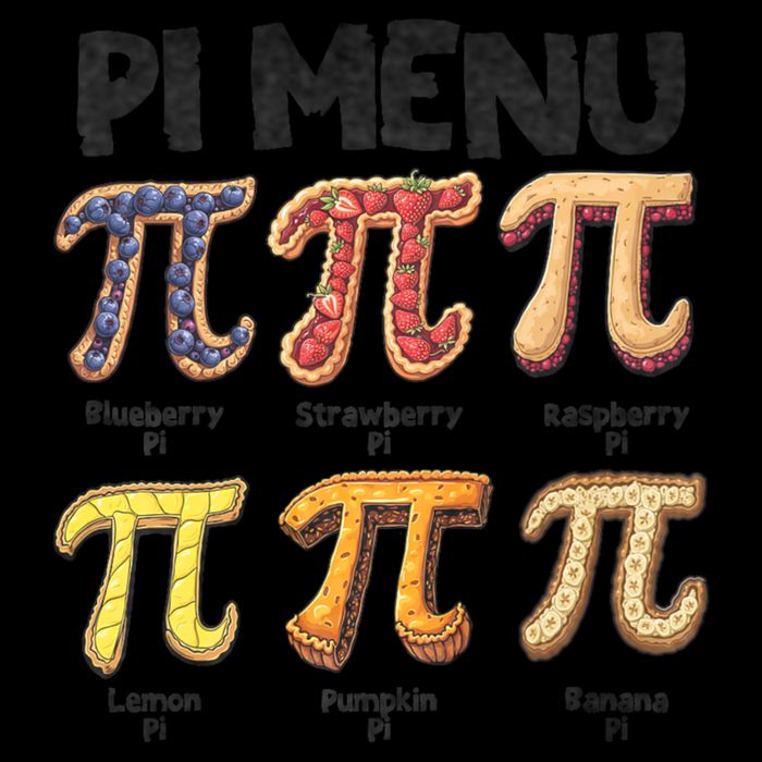 Pi Menu Funny Math Teacher Pi Day 3.14 Pie 16 in Basic Backpack