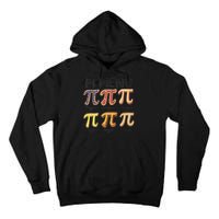 Pi Menu Funny Math Teacher Pi Day 3.14 Pie Tall Hoodie