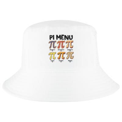 Pi Menu Funny Math Teacher Pi Day 3.14 Pie Cool Comfort Performance Bucket Hat