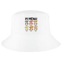 Pi Menu Funny Math Teacher Pi Day 3.14 Pie Cool Comfort Performance Bucket Hat