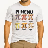 Pi Menu Funny Math Teacher Pi Day 3.14 Pie Performance Shirt