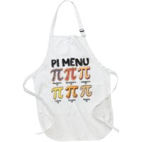 Pi Menu Funny Math Teacher Pi Day 3.14 Pie Apron