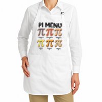Pi Menu Funny Math Teacher Pi Day 3.14 Pie Apron