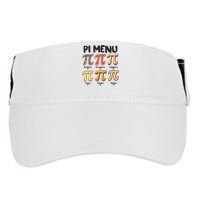 Pi Menu Funny Math Teacher Pi Day 3.14 Pie Adult Drive Performance Visor