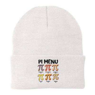 Pi Menu Funny Math Teacher Pi Day 3.14 Pie Beanie