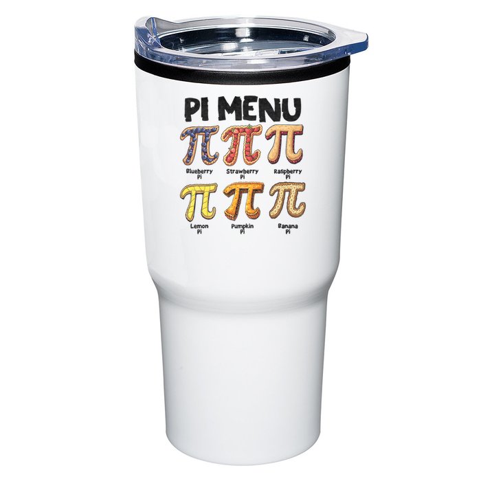 Pi Menu Funny Math Teacher Pi Day 3.14 Pie Tumbler