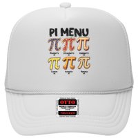 Pi Menu Funny Math Teacher Pi Day 3.14 Pie Trucker Hat