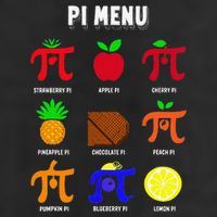 Pie Menu Funny Pi Day Pi 3 7 Panel Mesh Trucker Snapback Hat