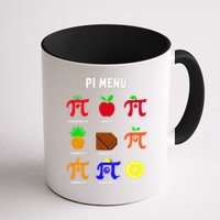 Pie Menu Funny Pi Day Pi 3 Coffee Mug