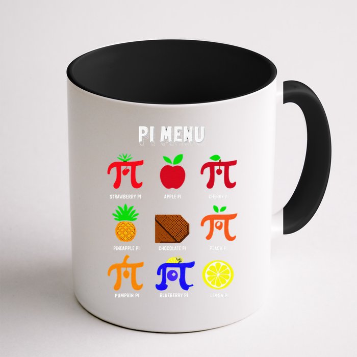 Pie Menu Funny Pi Day Pi 3 Coffee Mug