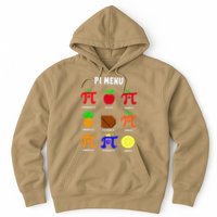 Pie Menu Funny Pi Day Pi 3 Hoodie