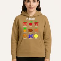 Pie Menu Funny Pi Day Pi 3 Hoodie