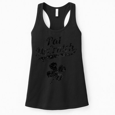 Pat McCrotch Funny Saint Patricks Day St Patricks Day Irish Womens Tank Top