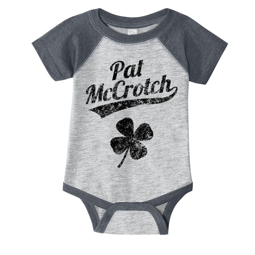 Pat McCrotch Funny Saint Patricks Day St Patricks Day Irish Infant Baby Jersey Bodysuit