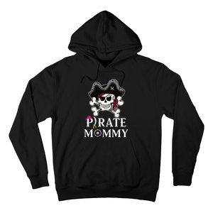 Pirate Mommy Funny Pirate Mom Hoodie