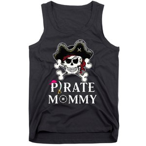 Pirate Mommy Funny Pirate Mom Tank Top