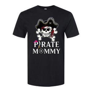 Pirate Mommy Funny Pirate Mom Softstyle CVC T-Shirt