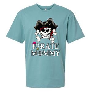 Pirate Mommy Funny Pirate Mom Sueded Cloud Jersey T-Shirt