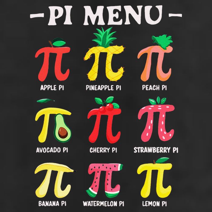 Pie Menu Funny Pi Day Pi 3 Trucker Hat