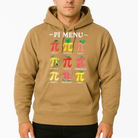 Pie Menu Funny Pi Day Pi 3 Hoodie