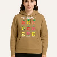 Pie Menu Funny Pi Day Pi 3 Hoodie