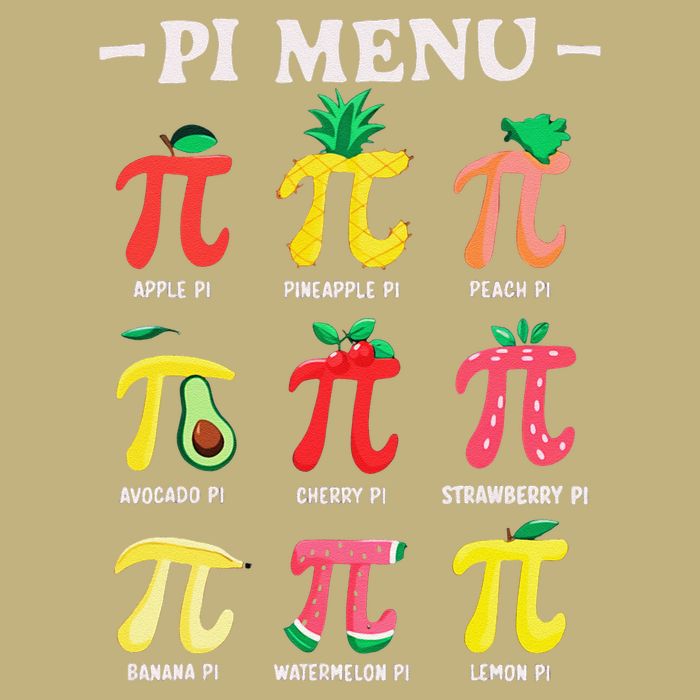 Pie Menu Funny Pi Day Pi 3 Hoodie