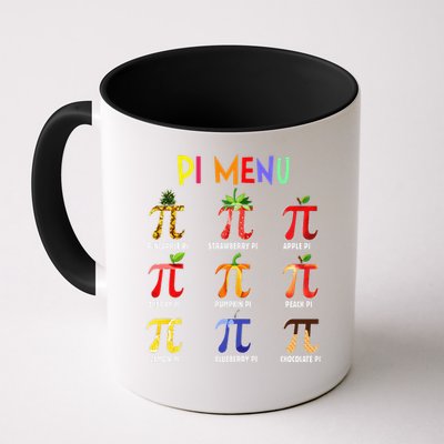 Pie Menu Funny Pi Day Pi 3 Coffee Mug
