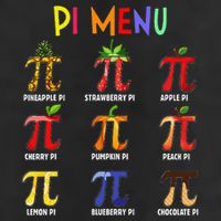 Pie Menu Funny Pi Day Pi 3 Trucker Hat