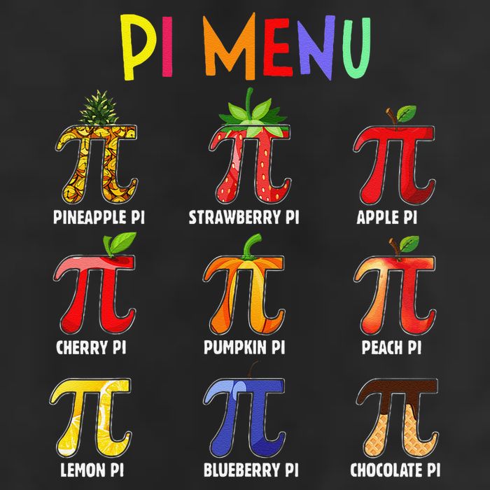 Pie Menu Funny Pi Day Pi 3 Trucker Hat