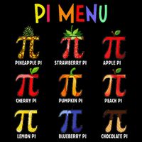 Pie Menu Funny Pi Day Pi 3 Valucap Bio-Washed Visor
